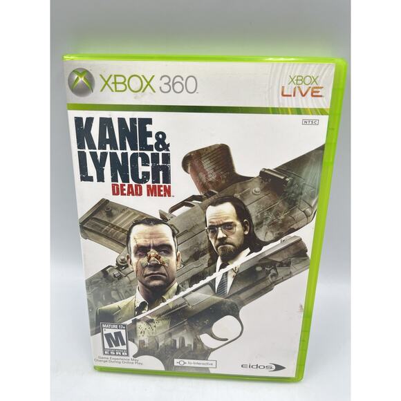 Kane & Lynch: Dead Men (Microsoft Xbox 360, 2007) Tested CIB - Picture 1 of 8